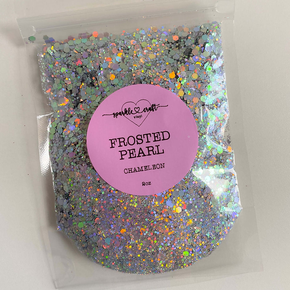 Frosted Pearl - Chunky Glitter Mix