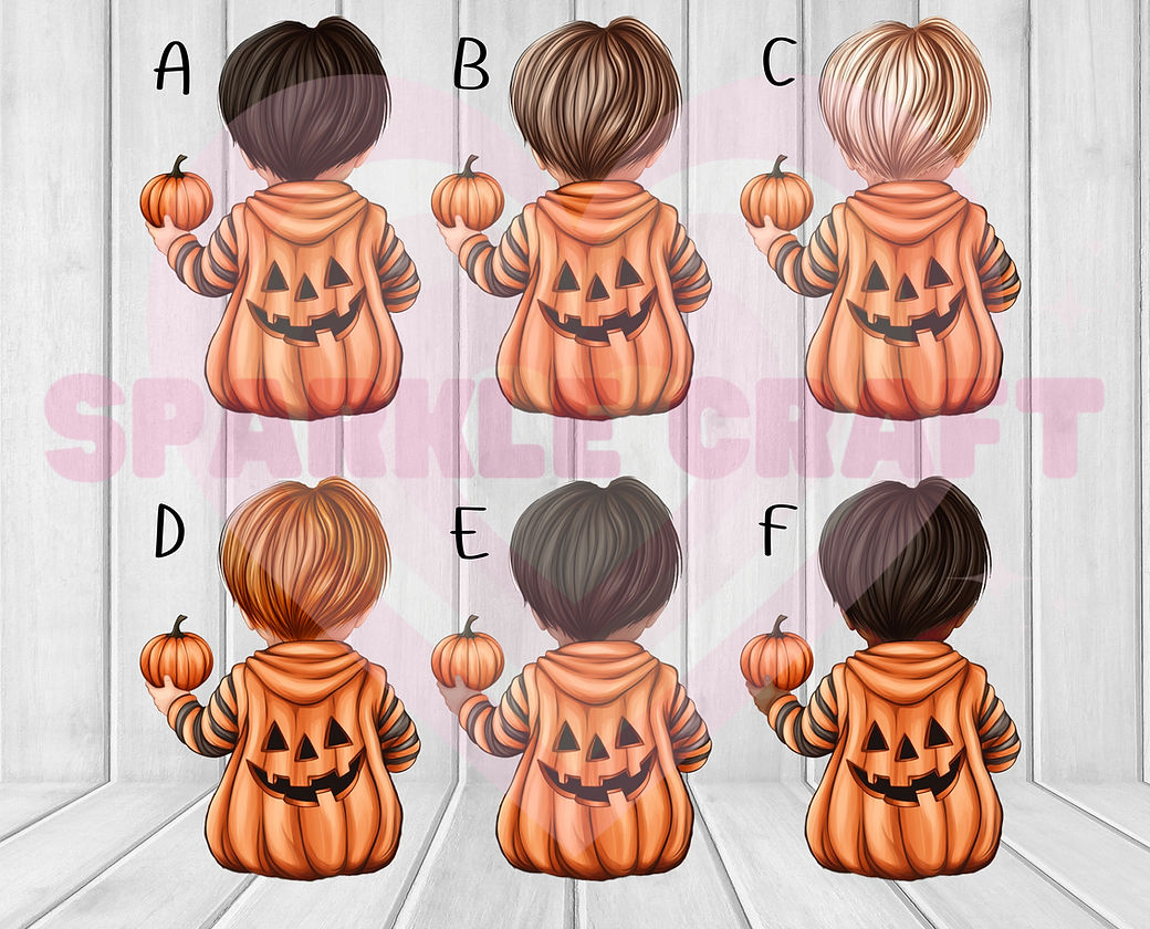 Baby Halloween Decal