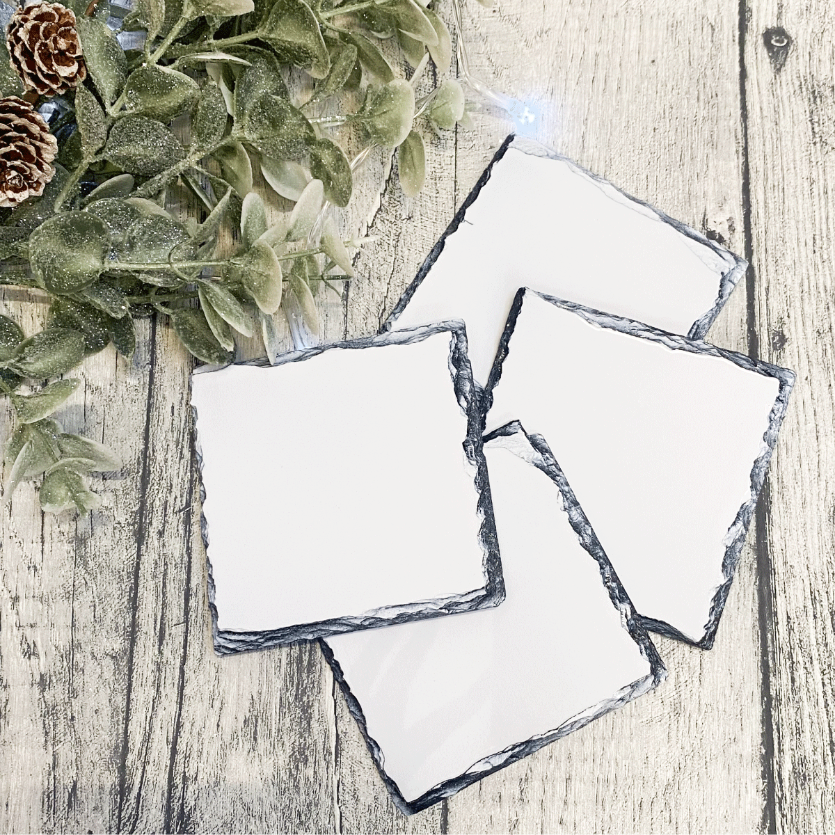 Slate Sublimation Coaster (4pack)