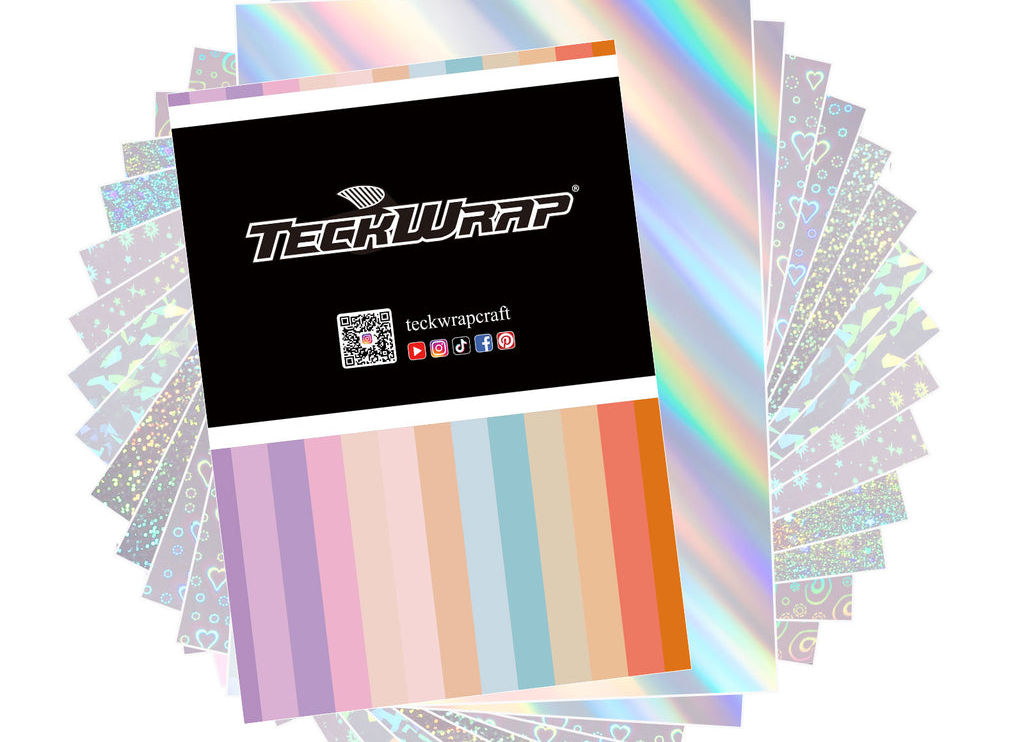 Teckwrap Holographic Laminate Sheet