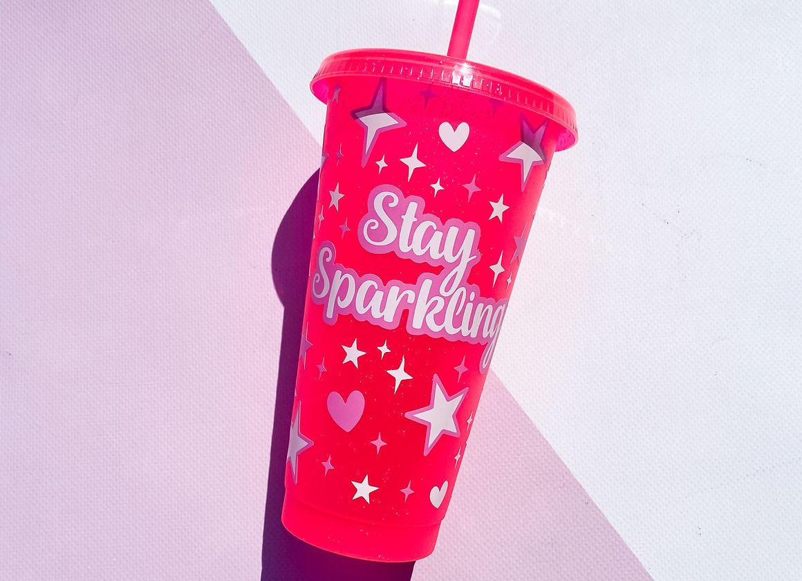Stay Sparkling 24oz Coldcup Wrap