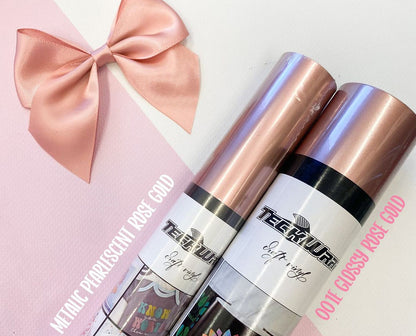 Satin Bow - Rose Gold