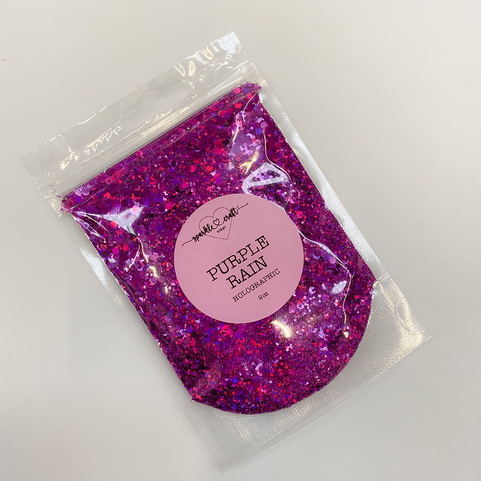 Purple Rain - Chunky Glitter Mix