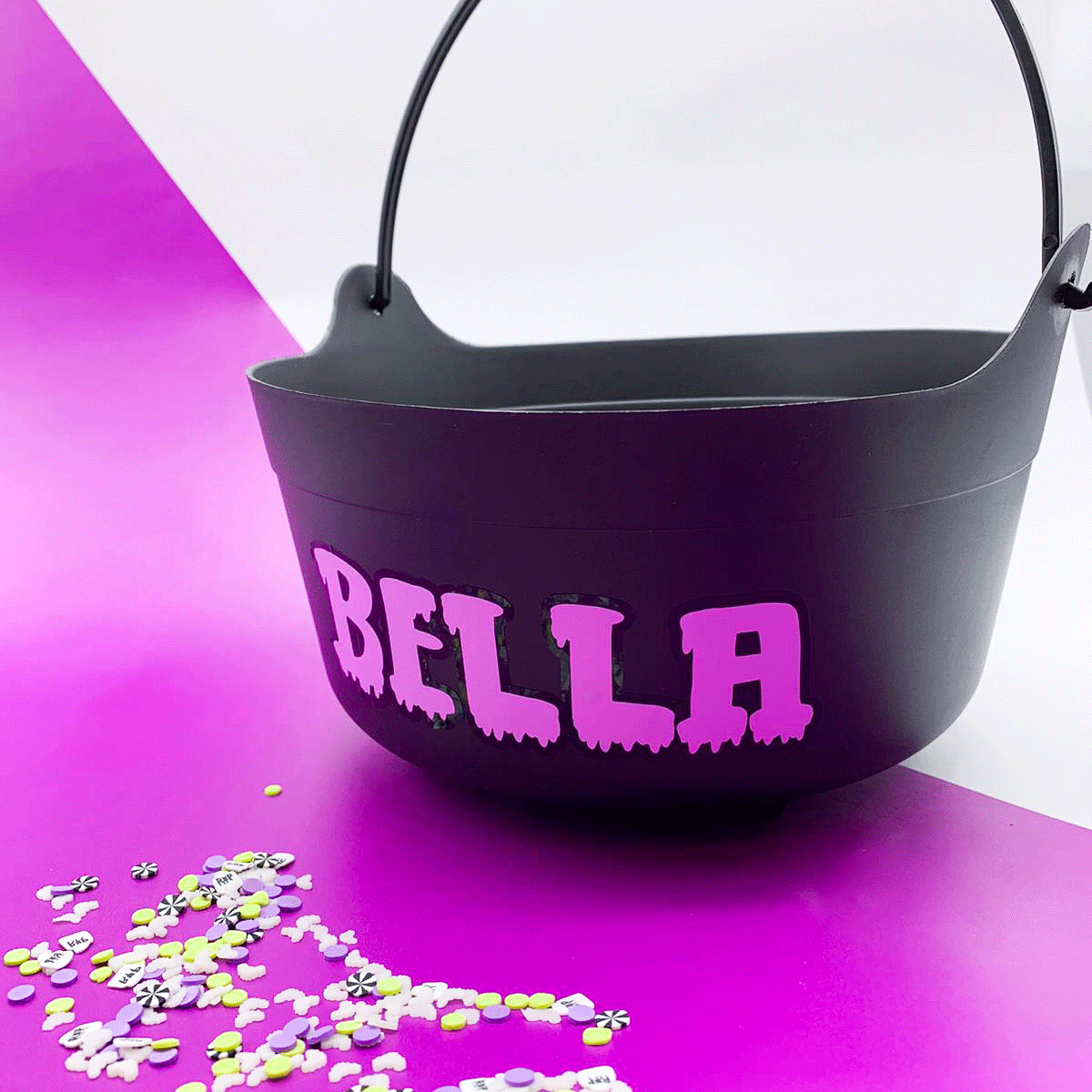 Cauldron Trick or Treat Bucket