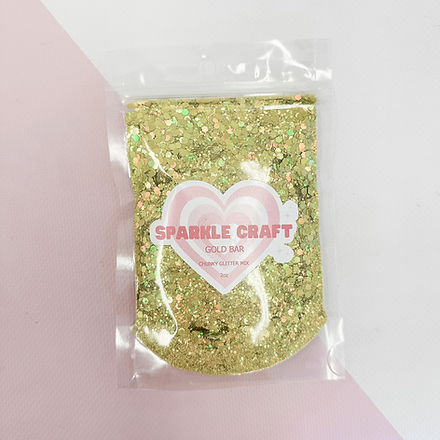 Gold Bar - Chunky Glitter Mix