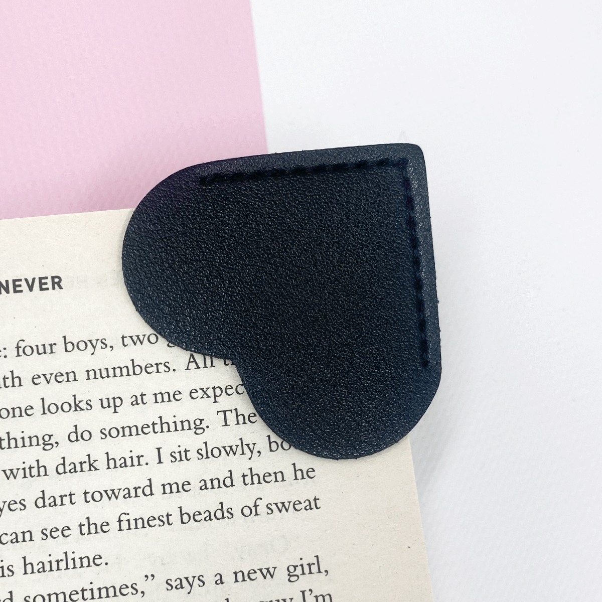 Black Heart Bookmark