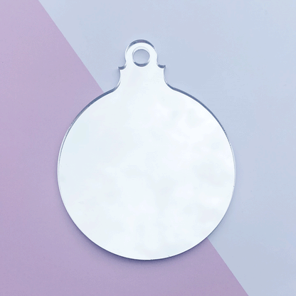 8cm Traditional Bauble