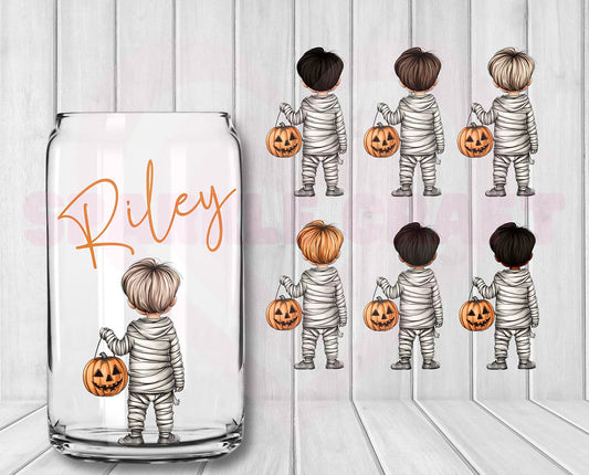 Boy Halloween Decal
