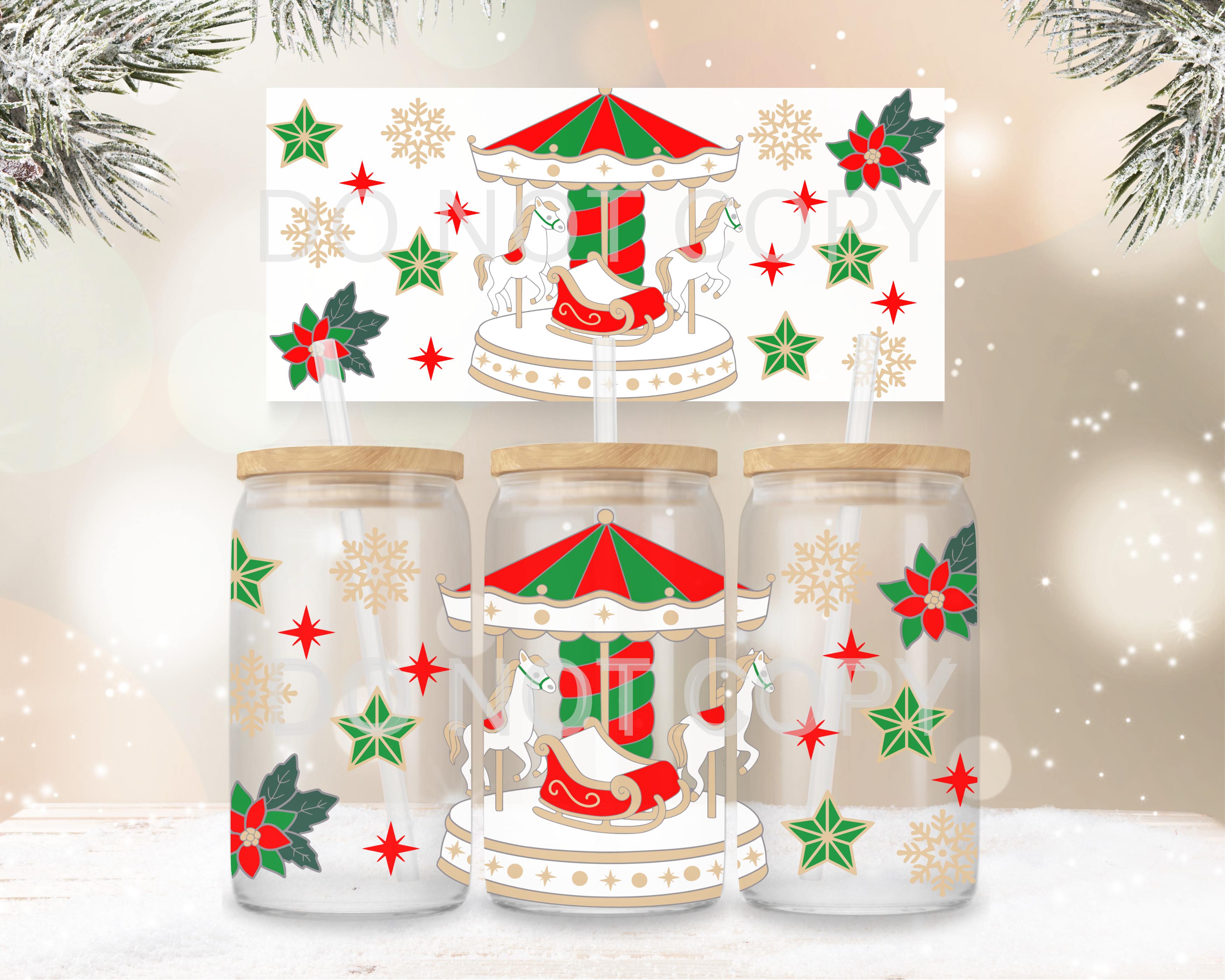 UVDTF - Christmas Carousel