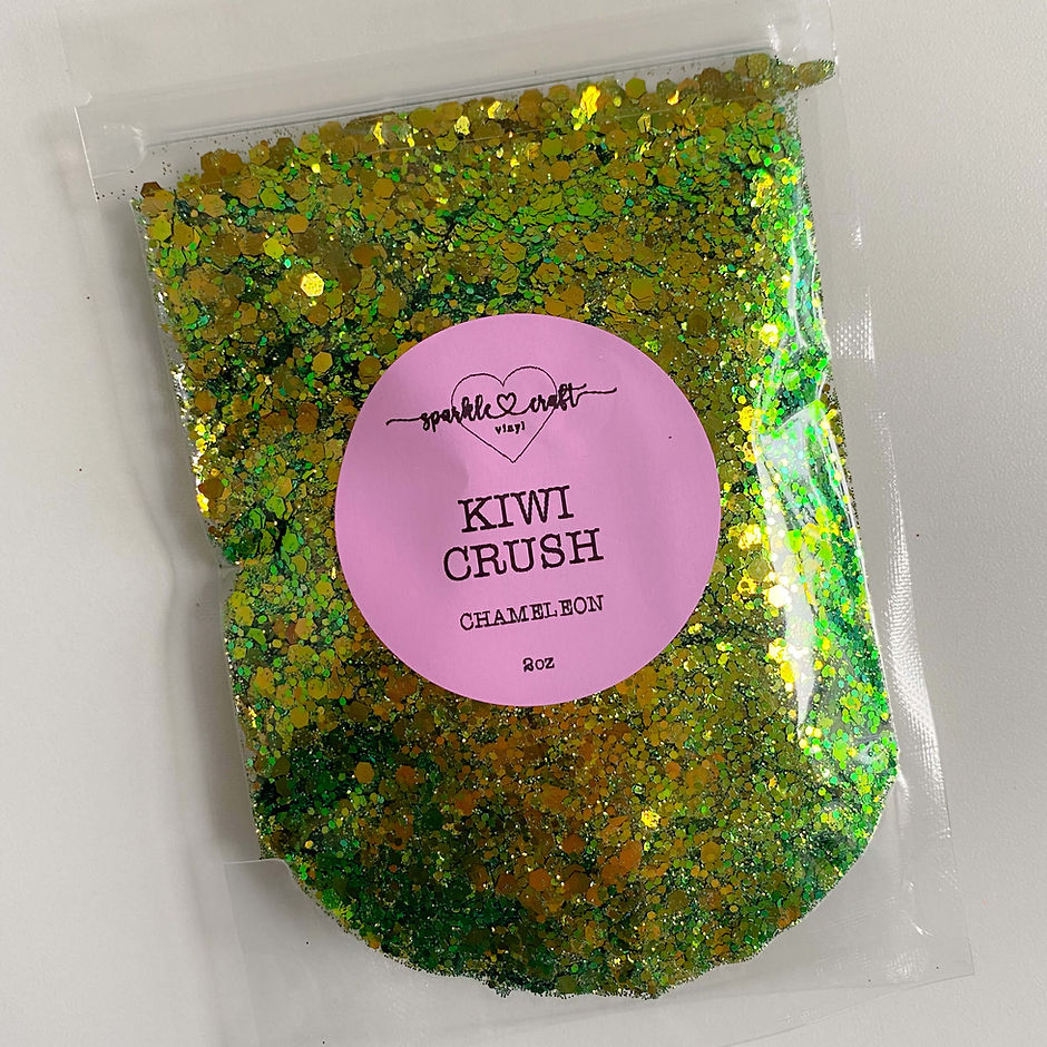 Kiwi Crush - Chunky Glitter Mix