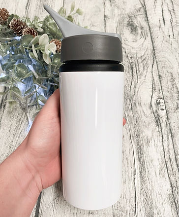 Grey Sublimation Water Bottle
