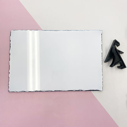 Large Rectangle Gloss Slate