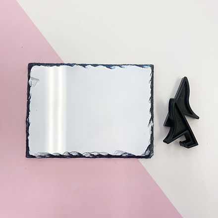 MEDIUM Rectangle Gloss Slate