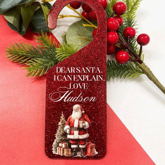 Christmas Decals - Full Santa & Tree (set of 4)