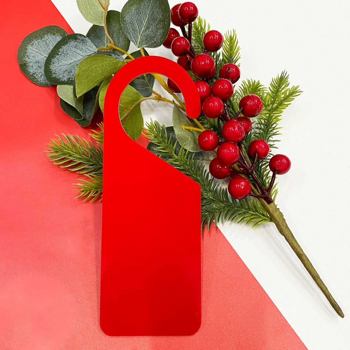 Acrylic Door Hanger