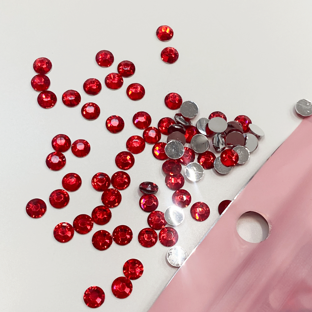Silver Backed - Light Red