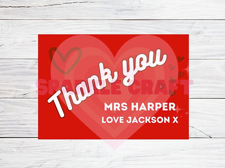 Red Chocolate Decal
