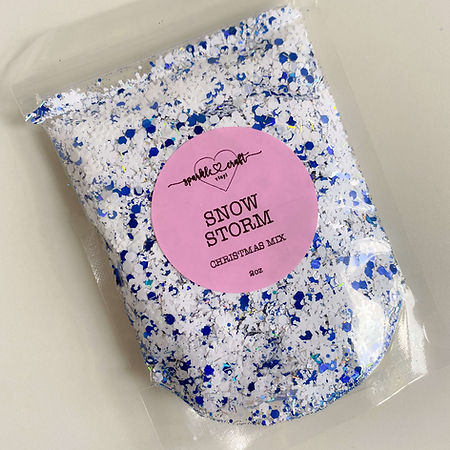 Snow Storm - Chunky Glitter Mix
