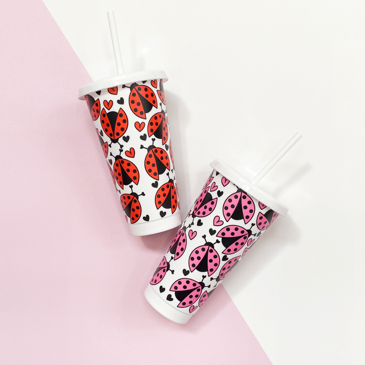 Ladybug Coldcup Wrap
