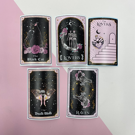 Set 2 - Tarot Cards Decals