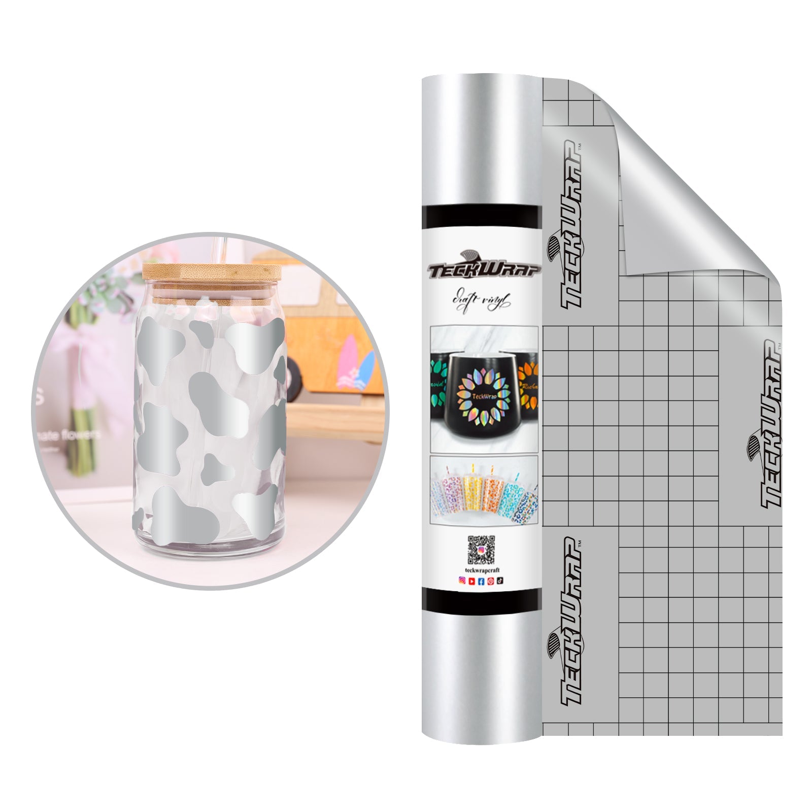 Teckwrap Eco - Glossy Silver