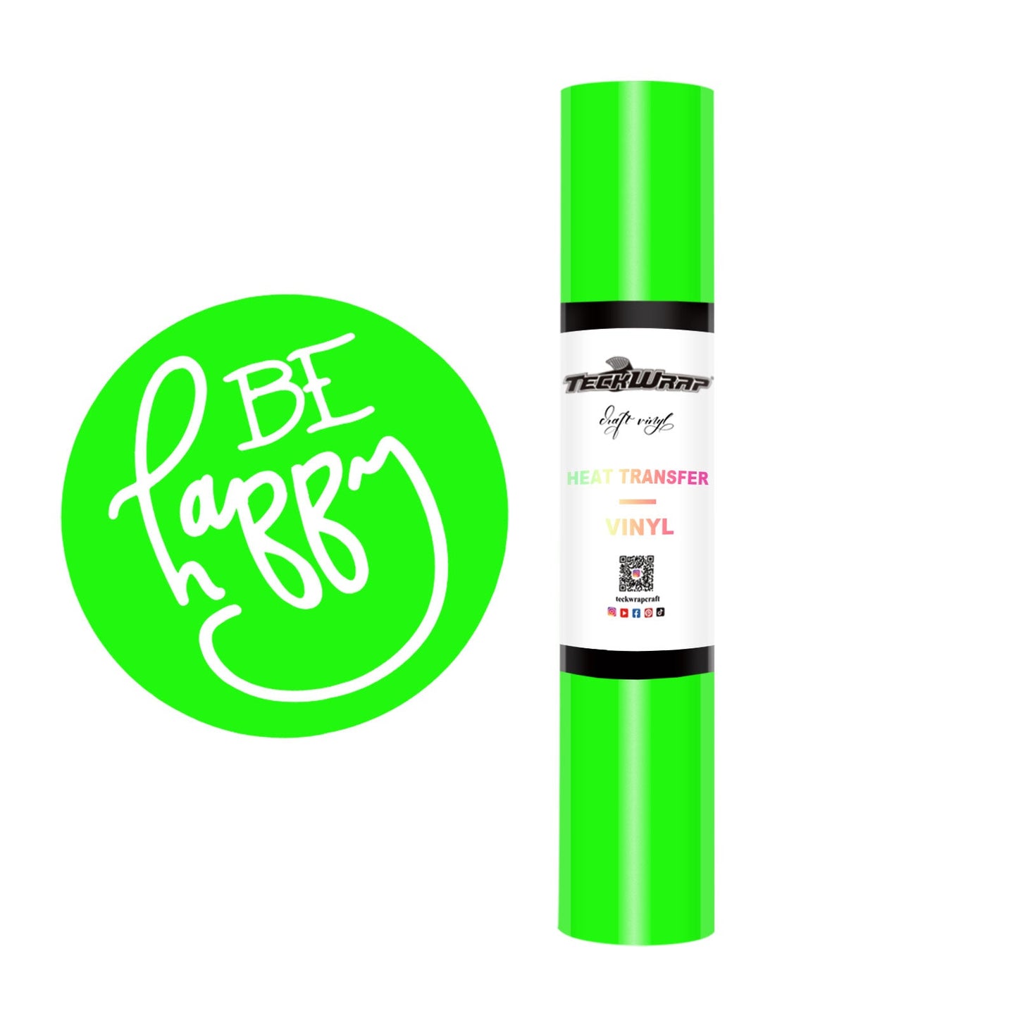 Teckwrap HTV -  PU Neon Green