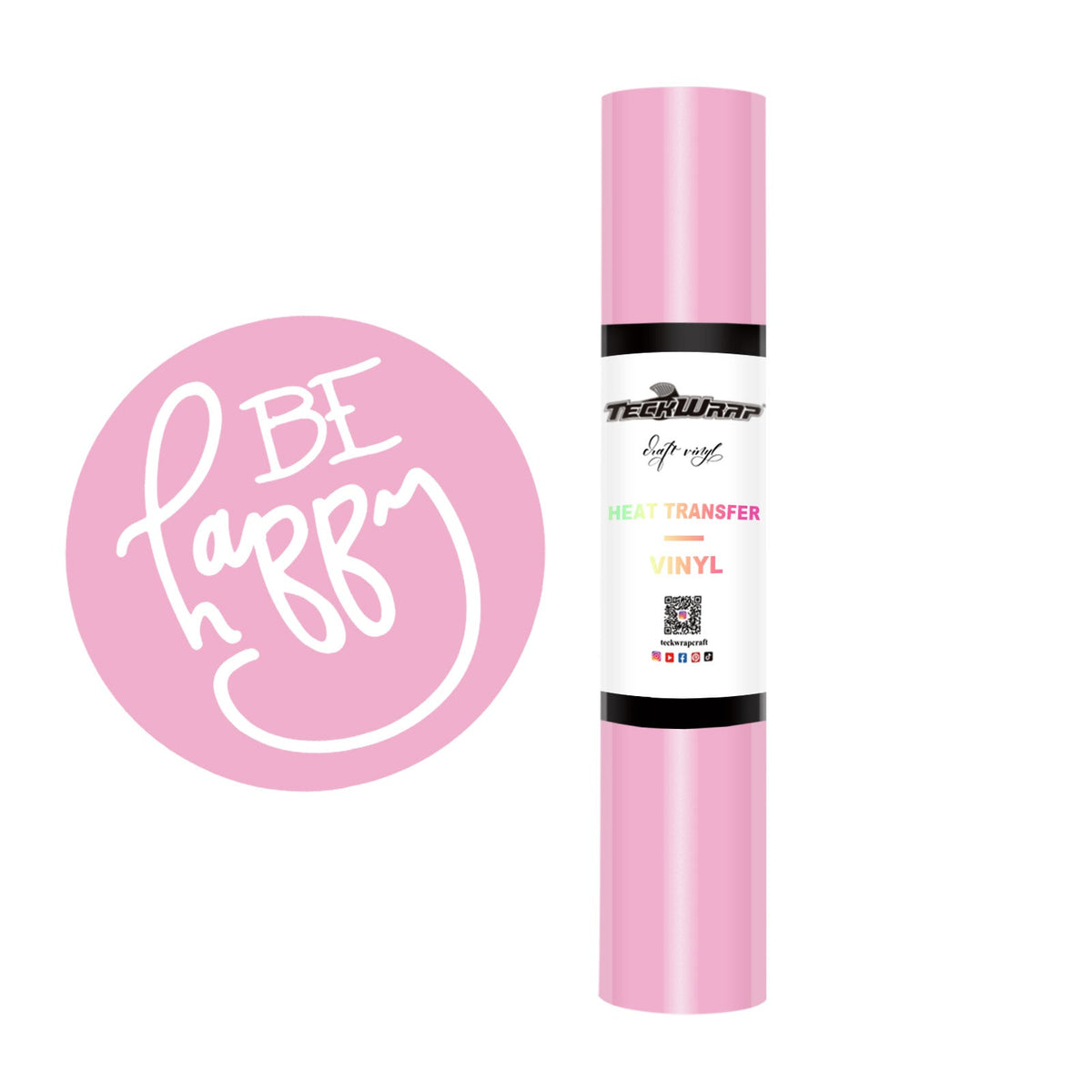 Teckwrap HTV - PU Pink – Sparkle Craft Vinyl Limited