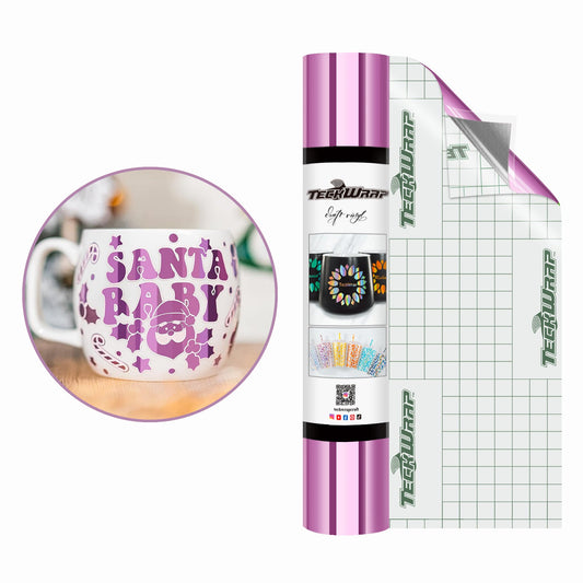 Teckwrap Bubble Free Mirror Chrome - Purple Pink
